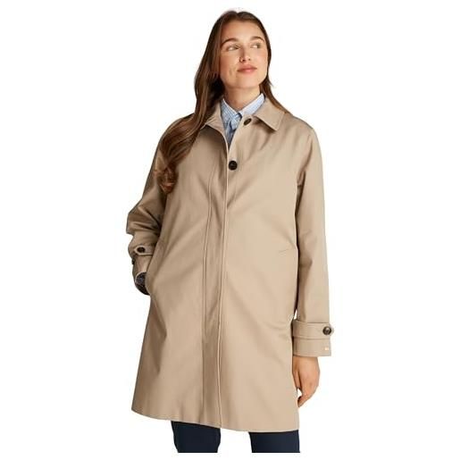 Tommy Hilfiger donna trench 2 in 1 detachable chiusura con bottoni, beige (beige), 52