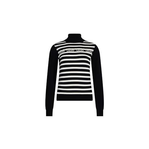 Liu Jo donna maglia collo alto tf5219ms63l viscosa nero m