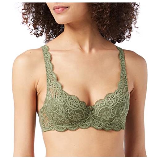 Triumph amourette 300 w x, reggiseno con ferretto donna, sage green, 5f