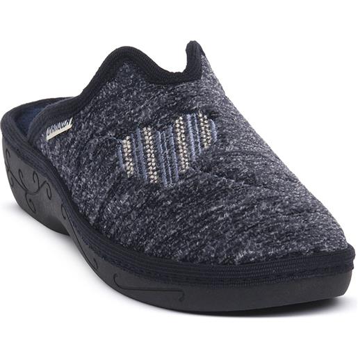 EMANUELA Scarpe Donna In Tela Nera, Modello 2750, Taglia 41, Slip-on, Tacco Piatto - 2