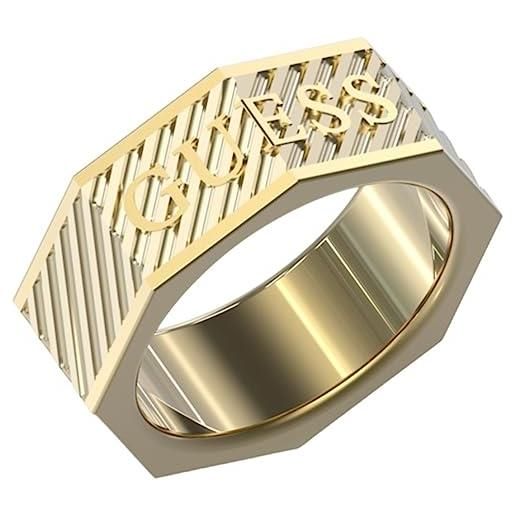 GUESS anello da uomo in acciaio inossidabile