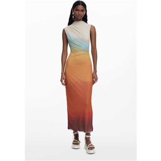 Desigual abito in tulle sfumato