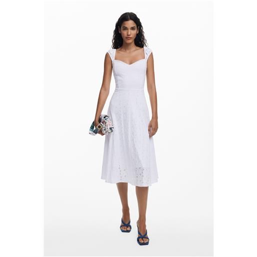 Desigual abito midi ricamato