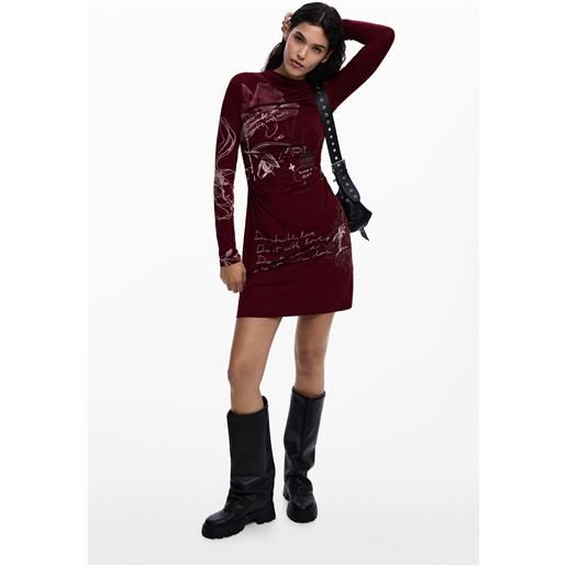 Desigual abito in maglia a maniche lunghe