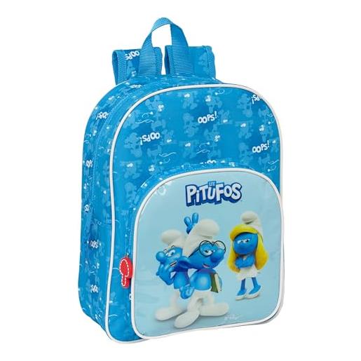 Safta m185 zaino unisex bambini, celeste/blu, estándar, casual