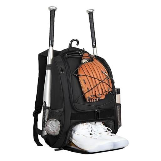 Generico zaino per attrezzatura da baseball - borsa da baseball per ragazzi, pacchetto di pipistrelli giovanili | backpack organizzatore di attrezzature sportive di grande capacità, sacca da resist