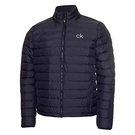 Calvin Klein 2025 giacca traspirante ripstop imbottita da uomo - blu navy - xl