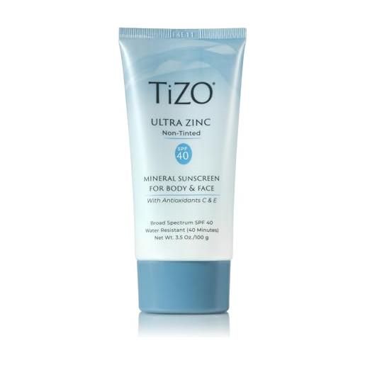 Tizo age defying fusion ultra zinc body & face sunscreen tinted, 3.5 oz. By tizo