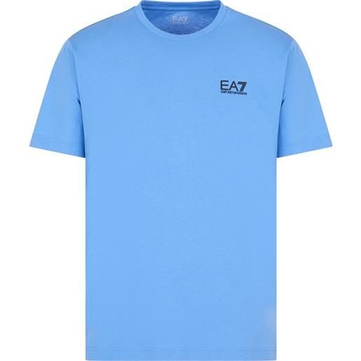 Emporio Armani 7 t-shirt uomo Emporio Armani 7 identity azzurro
