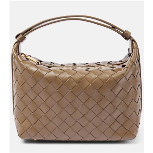 Bottega Veneta borsa wallace in pelle intrecciato