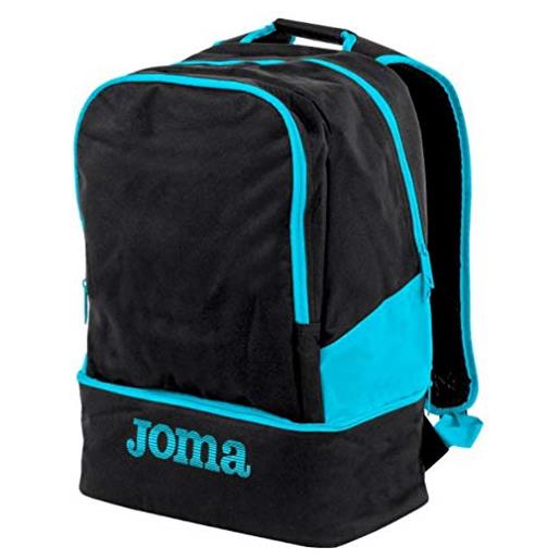 Joma stadio iii, zaino, royal, nero-turchese fluo, s