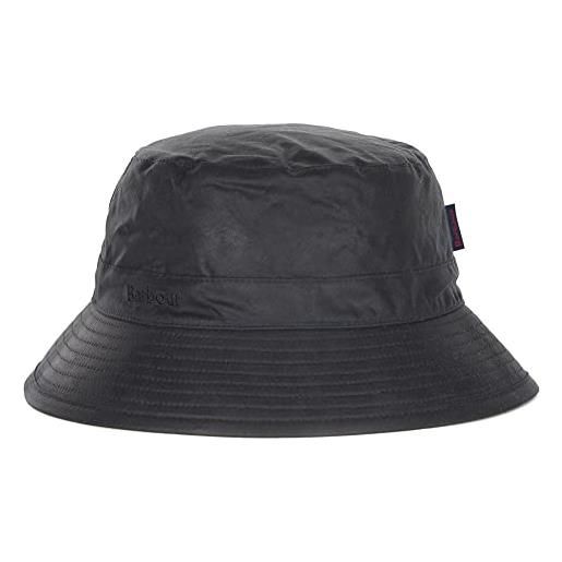 Barbour - cappello sportivo cerato da uomo, colore: blu scuro, blu navy