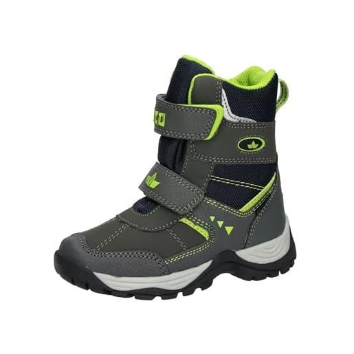 Lico asker v, stivali da neve, grigio marina limone, 36 eu
