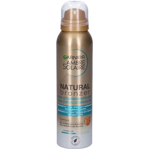 L'oreal Italia SpA Div. CPD garnier ambre solaire natural bronzer spray autoabbronzante 150 ml
