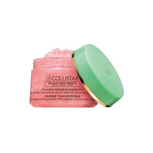 COLLISTAR talasso-scrub rassodante sali esfolianti detossinanti con oli essenziali ed estratto di ciliegia 700 g