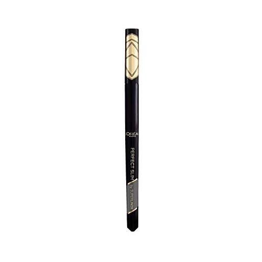 L'Oreal Paris l'oréal paris eyeliner in penna superliner perfect slim, tratto preciso, tenuta fino a 24h, colore: grey (02)