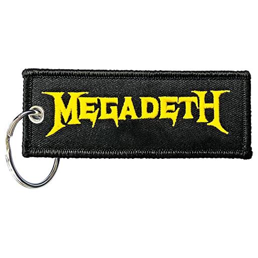 Megadeth portachiavi in plastica con logo, multicolore, taglia unica, multicolore, taglia unica