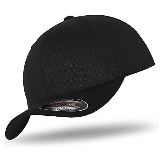 Flexfit originale berretto da baseball berretto cappello black/black -xl/xxl