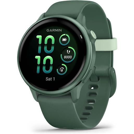 Garmin vivoactive 6 metallic jasper green con cinturino jasper green (010-02985-02)