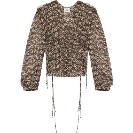 MARANT ÉTOILE top axeline - nero