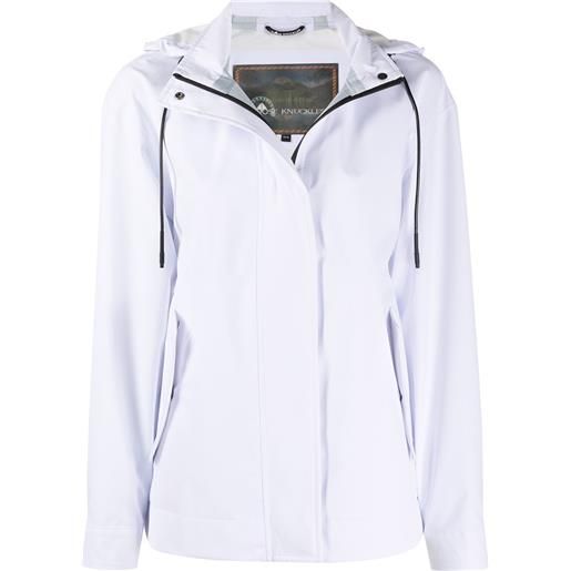 Moose Knuckles giacca sportiva con cappuccio - bianco