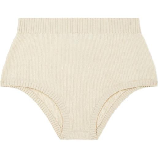 Alanui shorts a coste - toni neutri