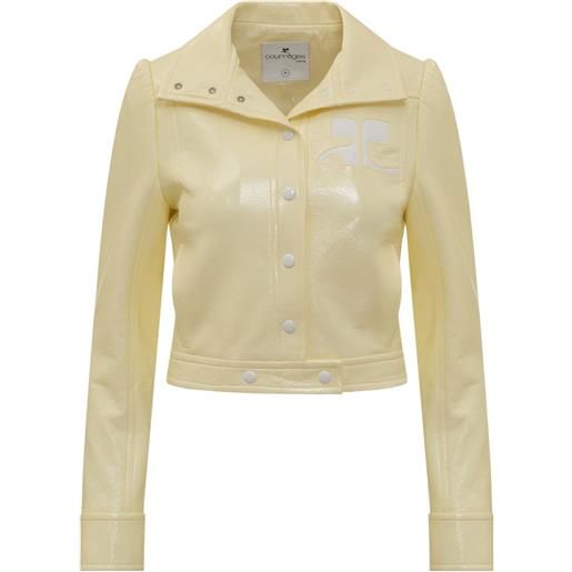 Courrèges giacca reedition - giallo