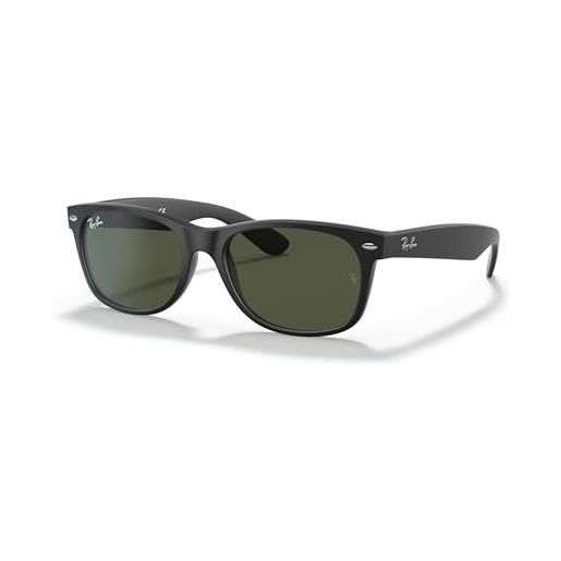Ray-Ban 2132, occhiali da sole uomo, opaco nero (matte black), 58