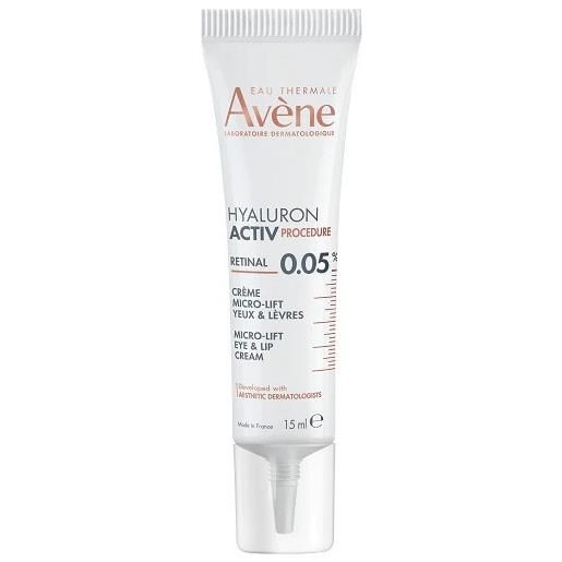 Avène avene hyaluron activ procedure contorno occhi e labbra antirughe elasticizzante 15 ml