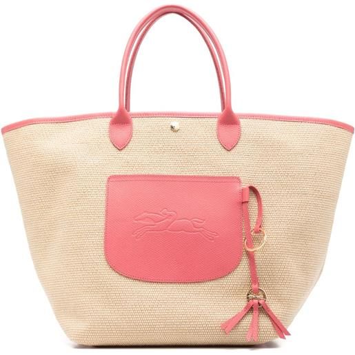 Longchamp borsa tote le pliage grande - toni neutri