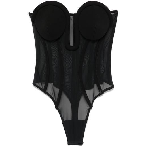 Jean Paul Gaultier body the corset - nero