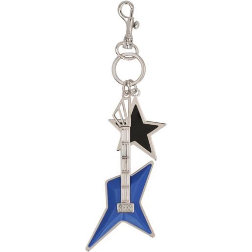 Versace guitar star keyring - argento