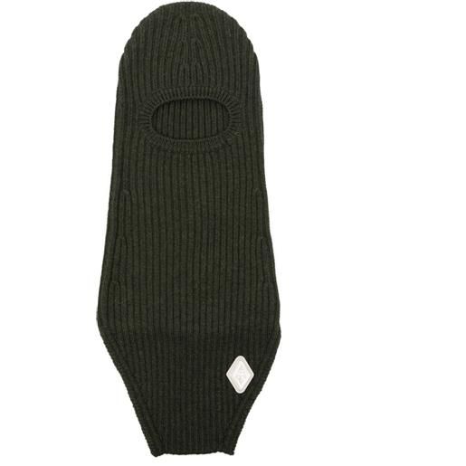 A-COLD-WALL* passamontagna windermere a coste - verde