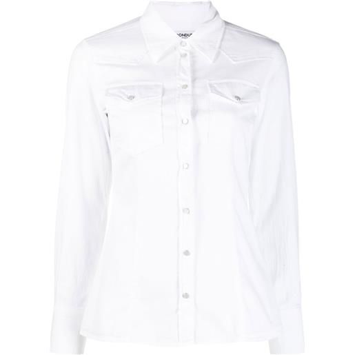 DONDUP camicia con maniche lunghe - bianco
