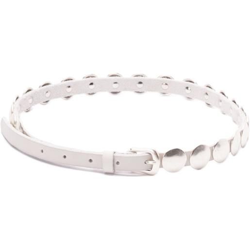 Golden Goose cintura in pelle - toni neutri