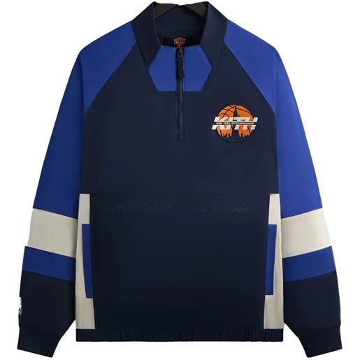 KITH maglione con zip - blu