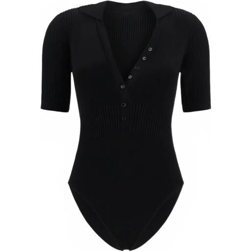 Jacquemus le body yauco bodysuit - nero