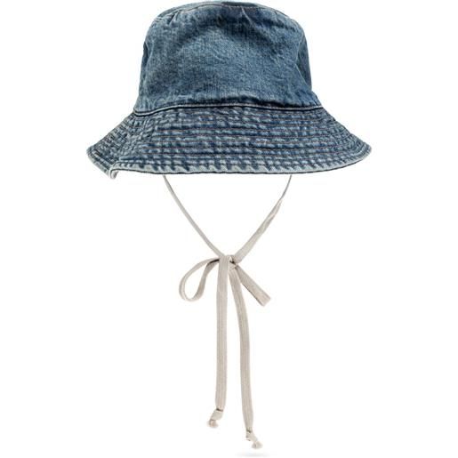 Rick Owens DRKSHDW cappello bucket denim - blu