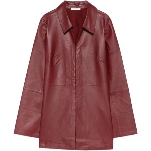 By Malene Birger camicia alleys con inserti - rosso