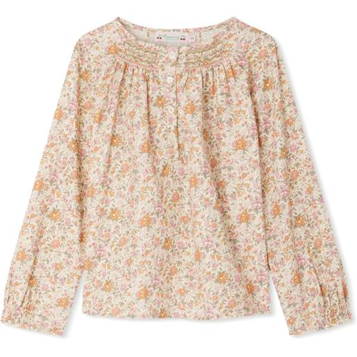 Bonpoint blusa biancarosa - toni neutri