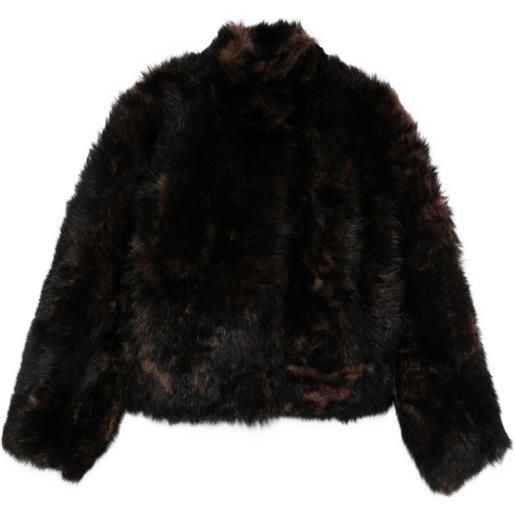 TOTEME giacca silky - marrone