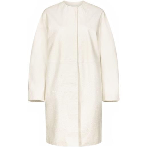 LouLou de Saison cappotto monopetto senza colletto - toni neutri