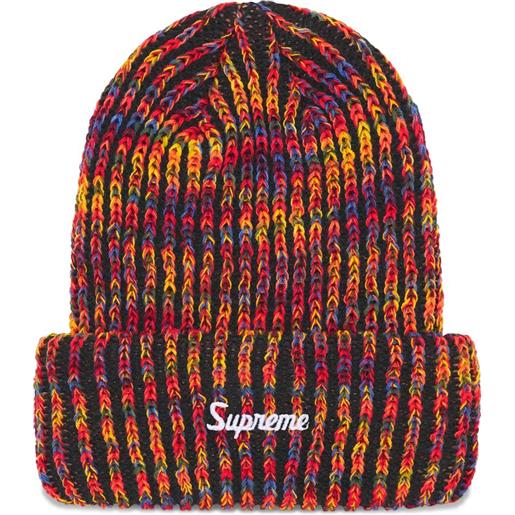 Supreme loose gauge beanie hat - nero