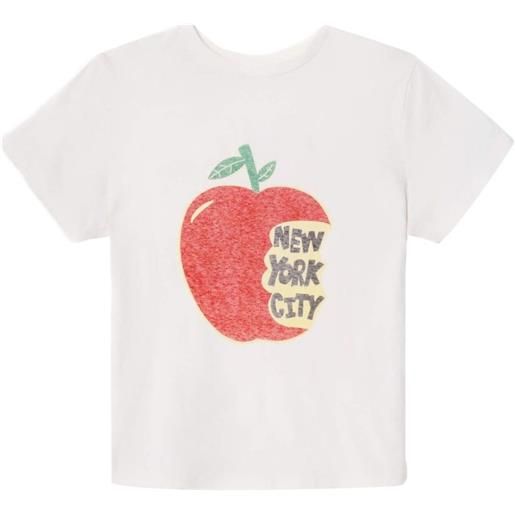 RE/DONE classic "nyc" t-shirt - bianco
