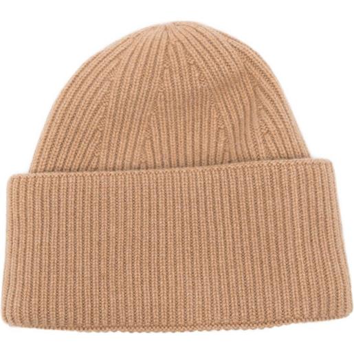 Laneus ribbed beanie - toni neutri