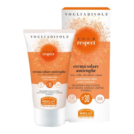 HELAN COSMESI Srl voglia sole respect cr sol30