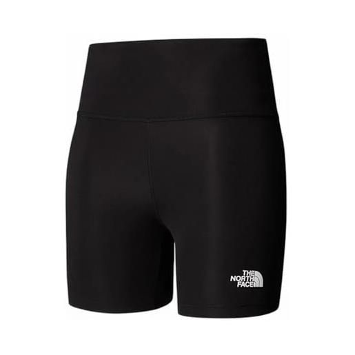 The north face nf0a8beyjk3 w flex 5in tight short pantaloncini donna tnf black taglia xs