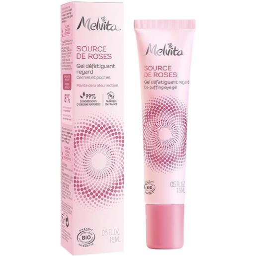 Melvita source de roses contorno occhi bio 15 ml - idrata e aiuta a ri
