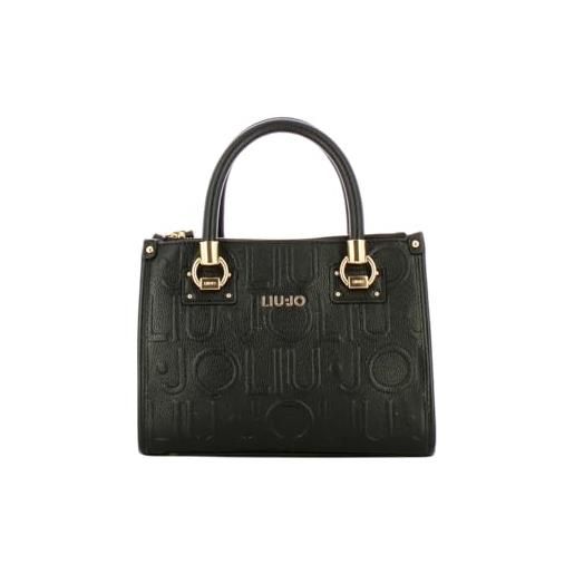 Liu jo d satchel mini logo embossed uni
