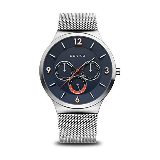 BERING orologio analogueico quarzo uomo con cinturino in acciaio inox 33441-007